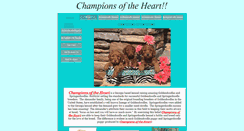 Desktop Screenshot of championsoftheheart.com